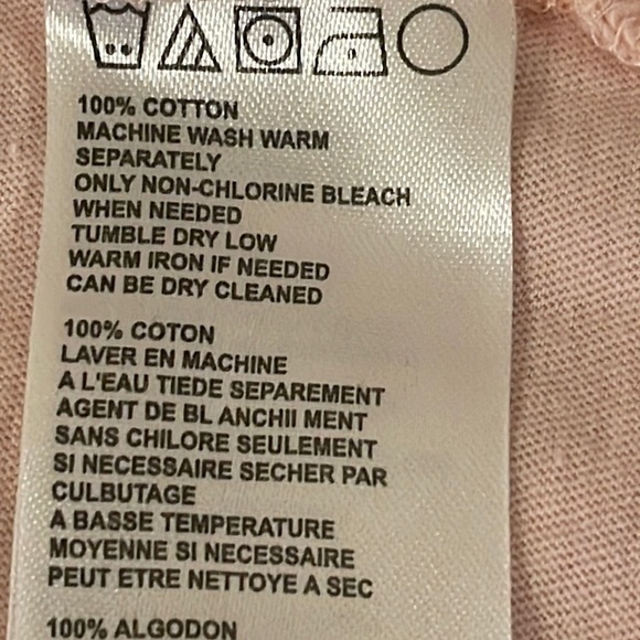 BDG Pink & Red White Stripes Sporty T Shirt Sz. L - Picture 10 of 10